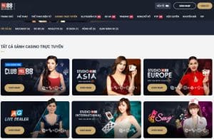 Trò Chơi Tại M88 Casino