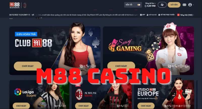 Lịch sử và Đánh giá của M88 Casino