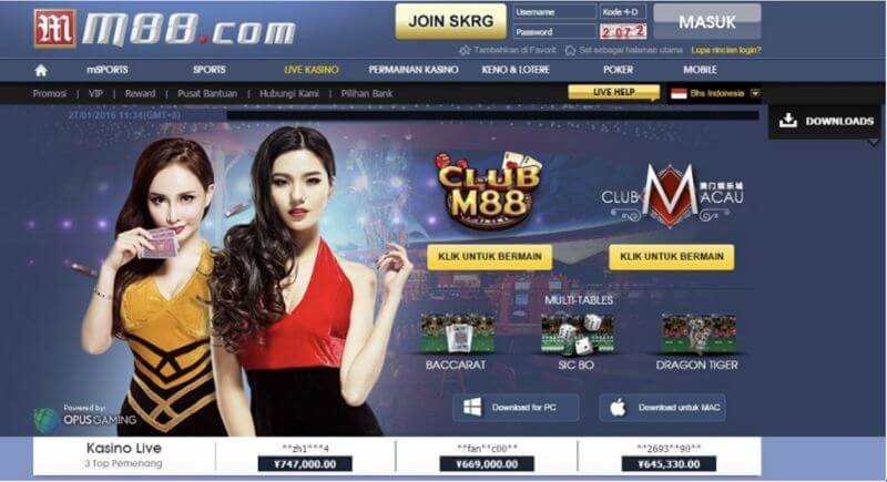 Sân chơi giải trí đỉnh cao tại m88bet